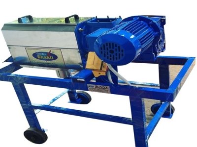COW DUNG DEWATERING MACHINE